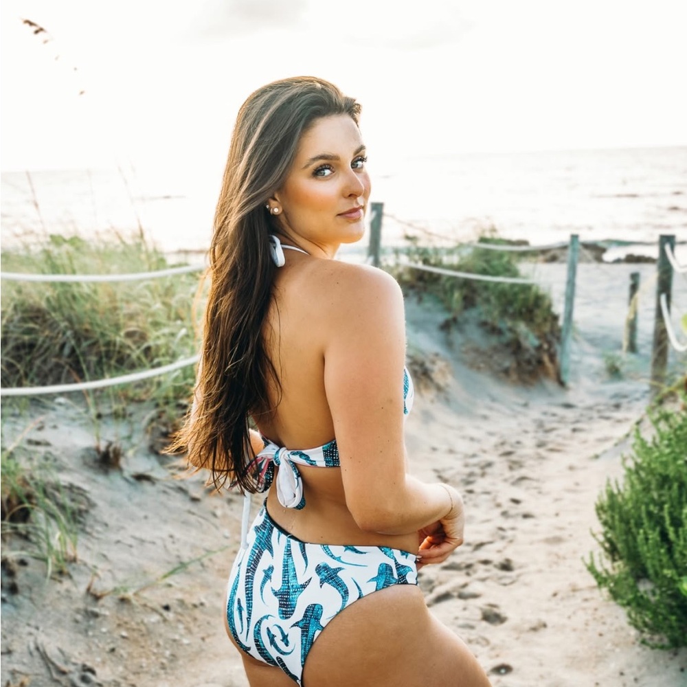 NWOT handmade reversible bikini bottom